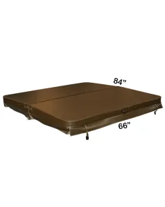 84" x 66" Hot Tub Cover (Long-edge Fold)