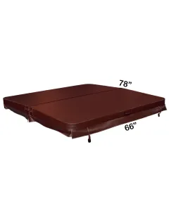 78" x 66" Hot Tub Cover (Long-edge Fold)