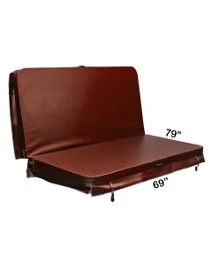 79" x 69" Hot Tub Cover (Long-edge Fold)