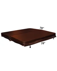 6.5' X 6.5' Master Spas Cut Corner Cover (78" x 78")