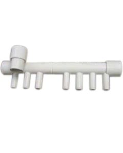 1/2 x 3/8 inch 7 Barb Manifold 