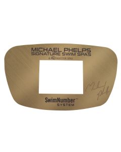 Michael Phelps Swim Number Touch Overlay