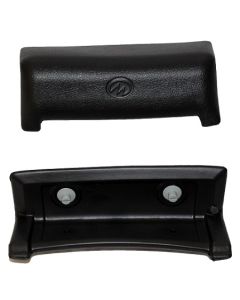 Black, Legend Small Waterfall  Pillow 