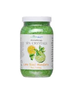 Lime Basil Mandarin Spa Crystals