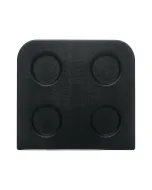 Small Filter Lid, Dk BLACK,  No Logo