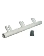 3/4 x 3/8 inch 2 Barb Manifold 