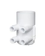 2 inch S x 3/4inch, 4 Barb Ended Manifold