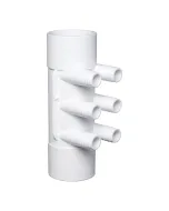 2 x 3/4 inch 6 Barb SxS Manifold 