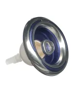 5 inch, SST/Pismo Blue Cyclone Swirl Jet