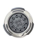 Master Massage Threaded Jet, Stainless Steel, EFX