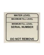 Replacement Water Level Sticker