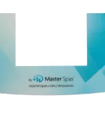Overlay For H2X Spa Touch Panel
