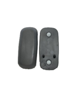 Charcoal, Flat Pillow