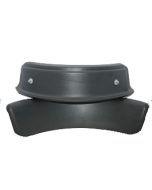 Charcoal, Wrap Around Pillow