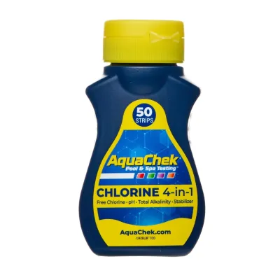 AquaChek Chlorine 4-in-1 Test Strips