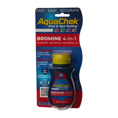 AquaChek Red – 4-in-1 Bromine Test Strips