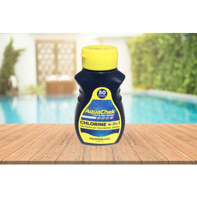 AquaChek Chlorine 4-in-1 Test Strips