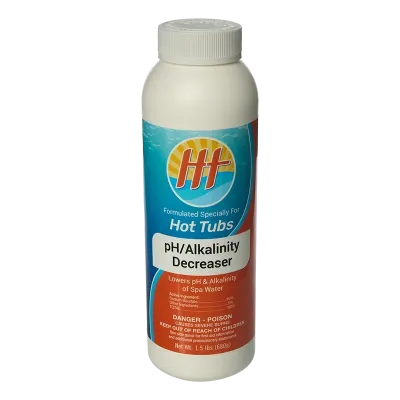 PH/Alkalinity down 1.5 lb.