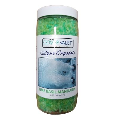 Lime Basil Mandarin Spa Crystals