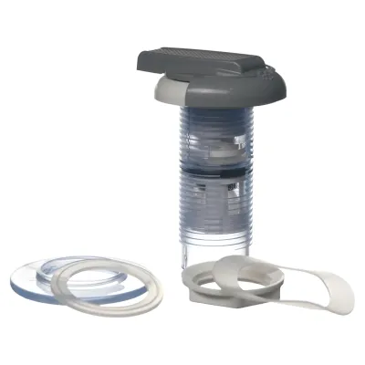 1" Arc LED Cool Grey Air Control