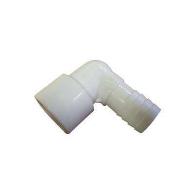 1" Sp x 3/4" Barb Adapter 90