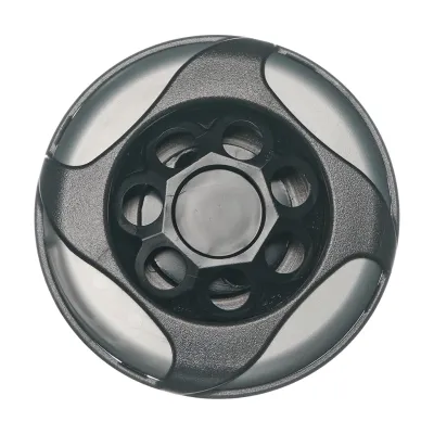 Power Storm Massage, Threaded Jet Blk/Gr