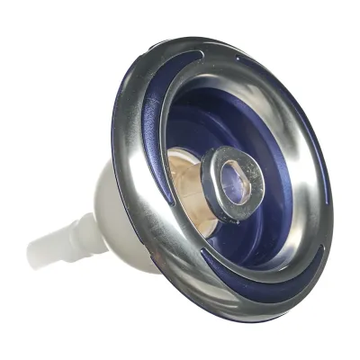 5 inch, SST/Pismo Blue Cyclone Swirl Jet