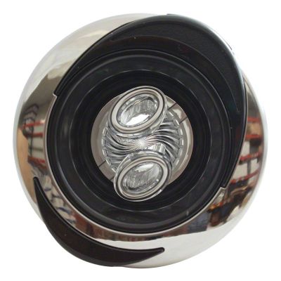 3.6" Twin Roto Stainless Steel Orbit Jet