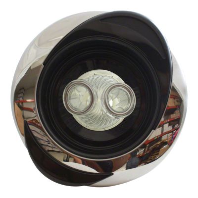 5.3" Twin Roto Stainless Steel Orbit Jet