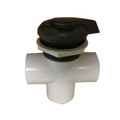 2 inch, 5 Scallop Graphite Diverter Valve 