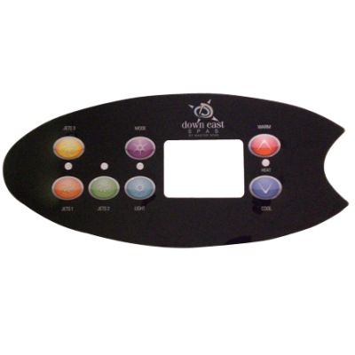 Down East 3-Pump, 7-Button Overlay 2010