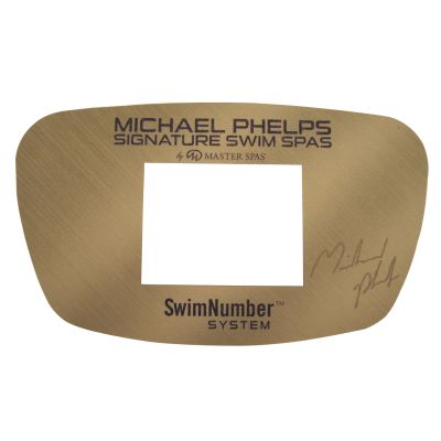 Michael Phelps Swim Number Touch Overlay