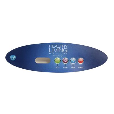 Healthy Living 4 Button Overlay for MVP260