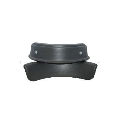 Charcoal, Wrap Around Pillow 