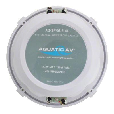 6.5" 2 Way Black Marine Speaker