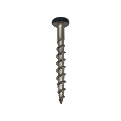 #6 x 1-1/4" Square Head Black Screw