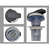 1" Arc LED Cool Grey Air Control