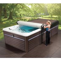 144" x 94" Axis Swim Spa Cover for H2X Trainer 12