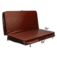 79" x 69" Hot Tub Cover (Long-edge Fold)