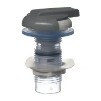 1" Arc LED Cool Grey Air Control