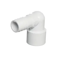 1" Sp x 3/4" Barb Adapter 90