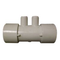 1.5 x 3/4 inch 2 Barb SxS Manifold 
