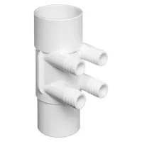 2 x 3/4 inch 4 Barb SxSp Manifold for Master Spa