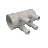 2 x 3/4 inch 4 Barb SxS Manifold
