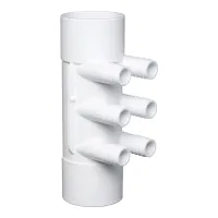 2 x 3/4 inch 6 Barb SxS Manifold 