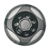Power Storm Massage, Threaded Jet Blk/Gr