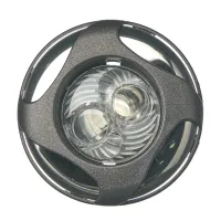 Poly Twin Roto LED Clear Jet