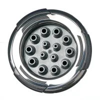 Master Massage Threaded Jet, Stainless Steel, EFX