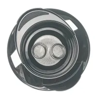 5.3" Twin Roto Stainless Steel Orbit Jet