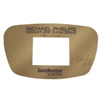Michael Phelps Swim Number Touch Overlay